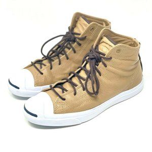 Converse Jack Purcell Leather High Top Snakers